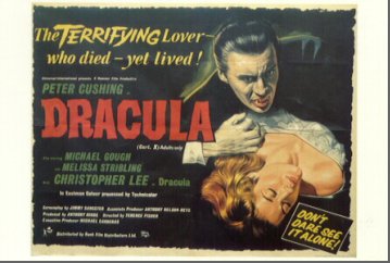 "Dracula" poster (1958)