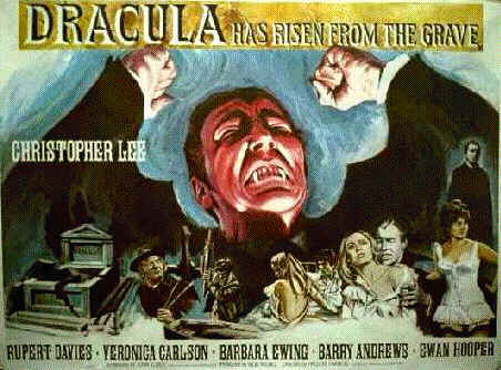 "Dracula Has Risen from the Grave" poster (1968)