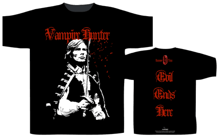 Official Hammer t-shirt from Razzamataz: men's Captain Kronos shirt